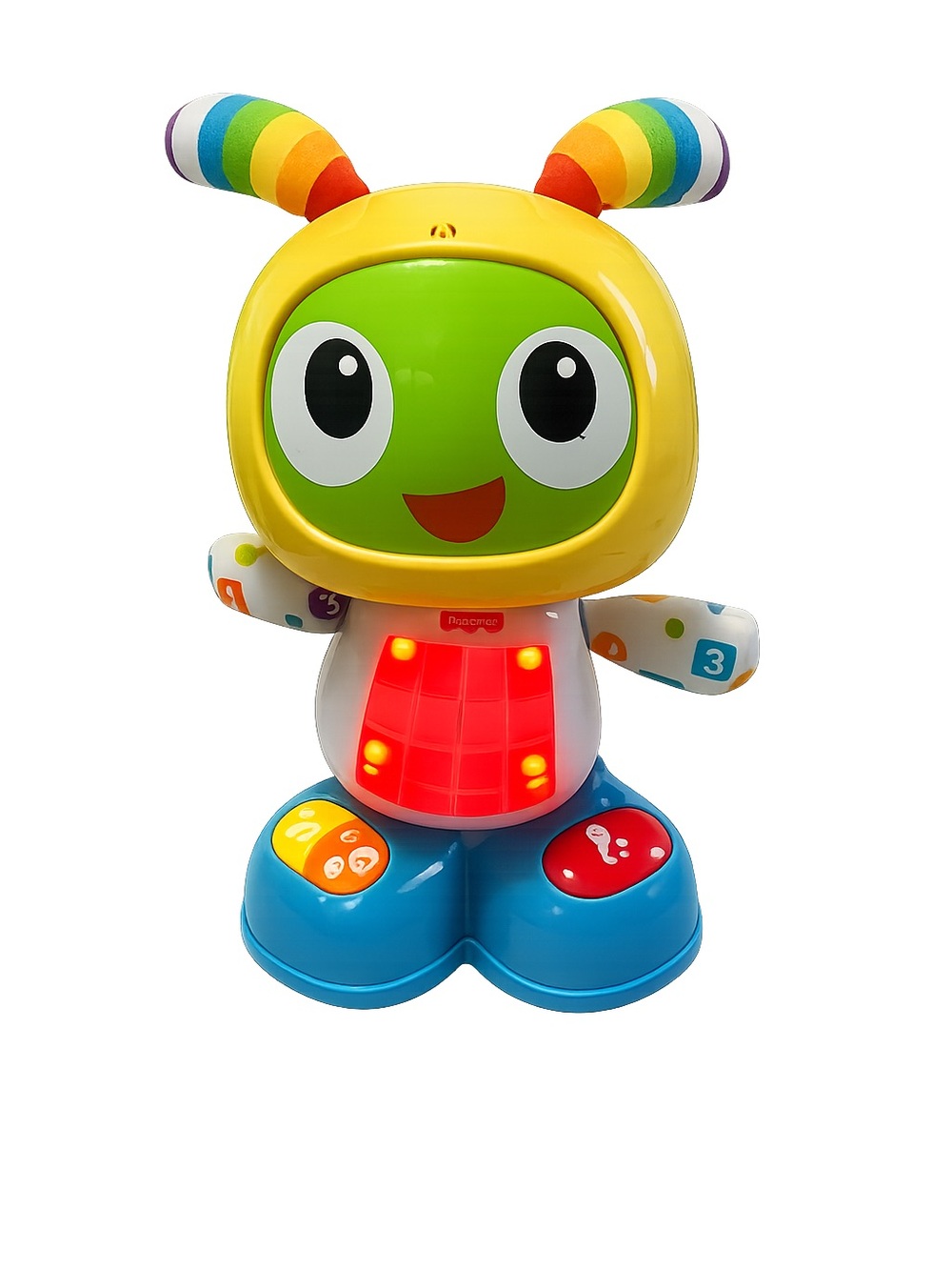 Fisher Price Bright Beats BeatBo Music ABC Dancing Recording Robot Tested Works - Picture 2 of 8